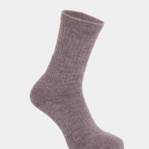 Vicuna alpaca midweight sock rock rose