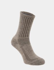 Vicuna alpaca mid weight sock beige