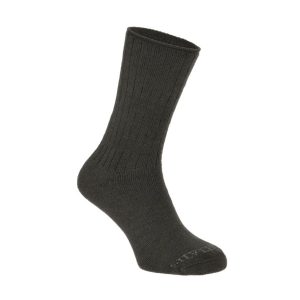 Silverpoint Soft Top merino sock green