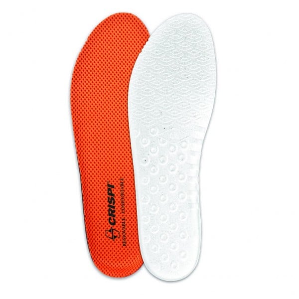 photo of crispi air mesh footbed pair orange