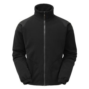 photo of Keela mens genesis waterproof fleece jacket black