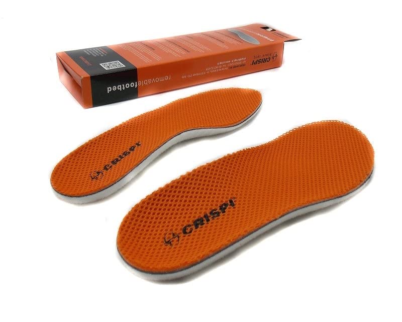 photo of crispi air mesh footbed pair orange