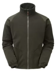 photo of Keela genesis waterproof fleece jacket green moss