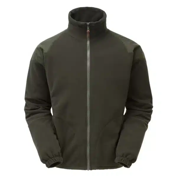 photo of Keela genesis waterproof fleece jacket green moss