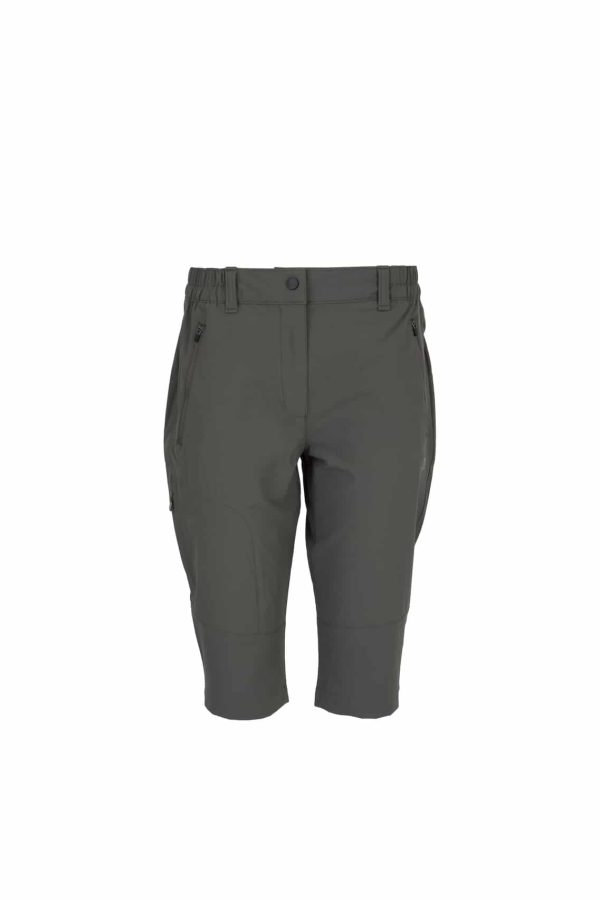 photo of Silverpoint Coniston Womens Crop Trouser khaki green