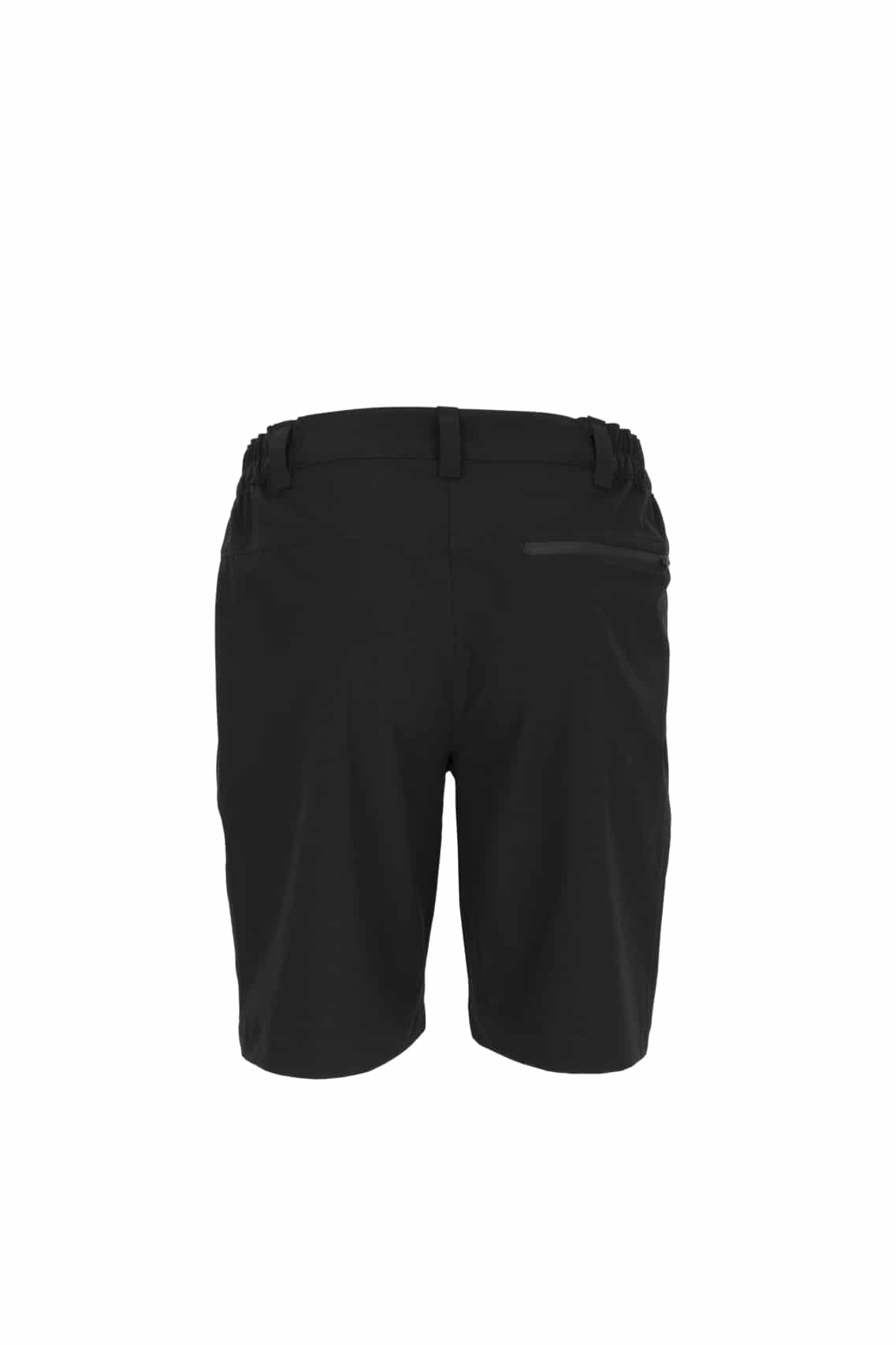photo of Silverpoint ladies rydal shorts black rear