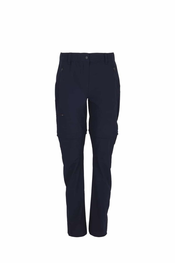 photo of Silverpoint ladies sandwick zip off trousers navy