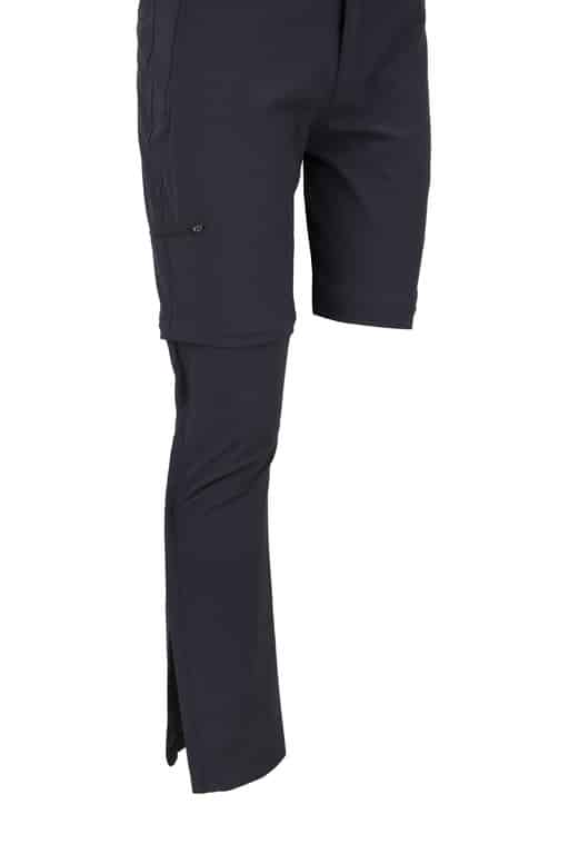 photo of Silverpoint mens sandwick zip off trousers graphite 2