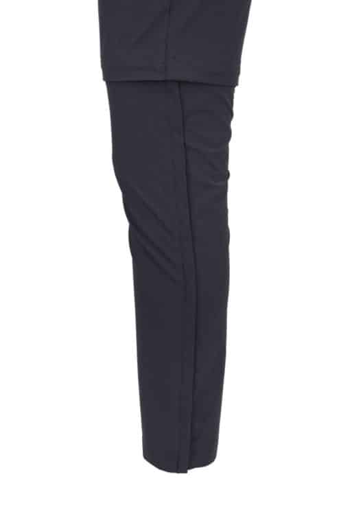 photo of Silverpoint mens sandwick zip off trousers graphite side
