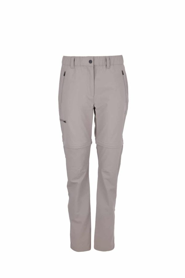 photo of Silverpoint womens sandwick zip off trousers sand