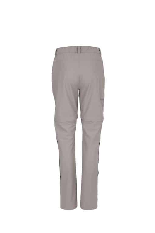 photo of Silverpoint womens sandwick zip off trousers sand rear