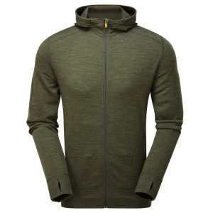 photo of Keela mens merino hoody pine melange