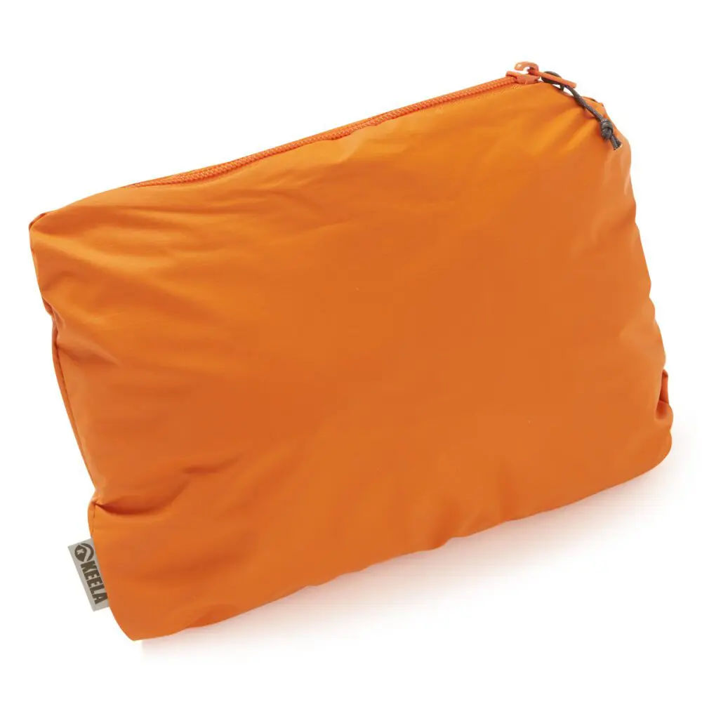 photo of Keela paklite jacket pumpkin pouch