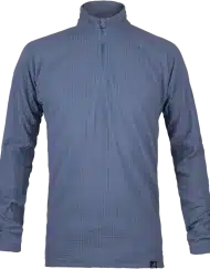 photo of Paramo mens grid technic athletic indigo blue front