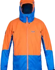 photo of Paramo mens velez jacket puffins bill reef blue front