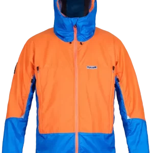 photo of Paramo mens velez jacket puffins bill reef blue front