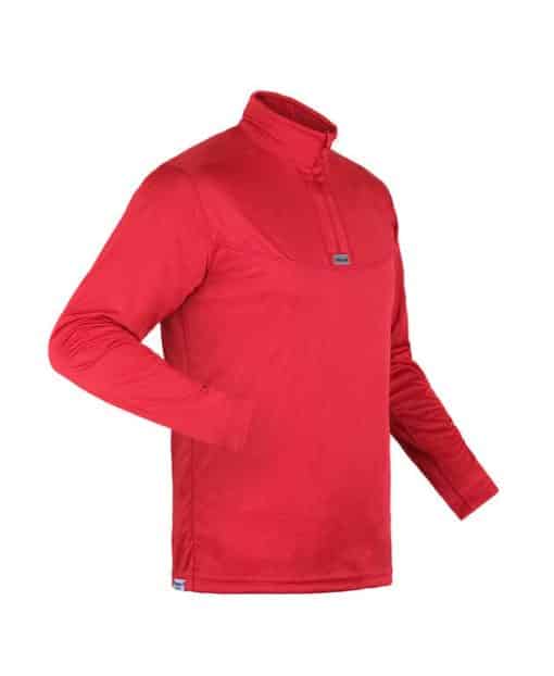 photo of Paramo mens cambia zip neck fire