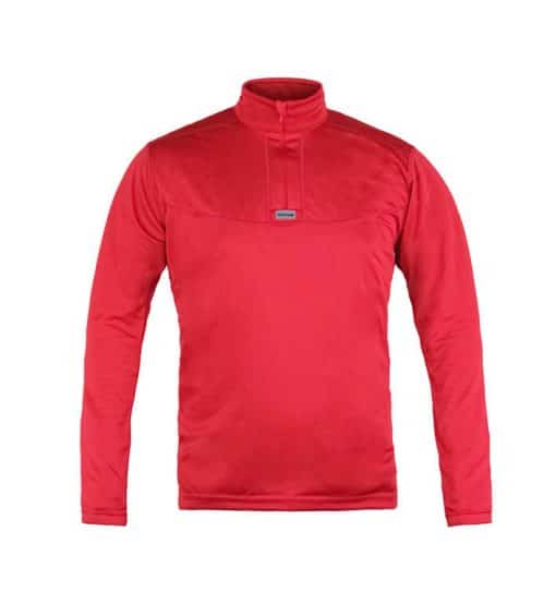 photo of Paramo mens cambia zip neck fire