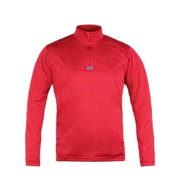 photo of Paramo mens cambia zip neck fire