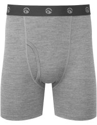 photo of Keela mens merino boxer shorts grey