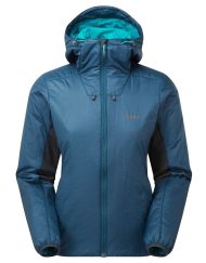 photo of keela womens talus jacket marine ocean