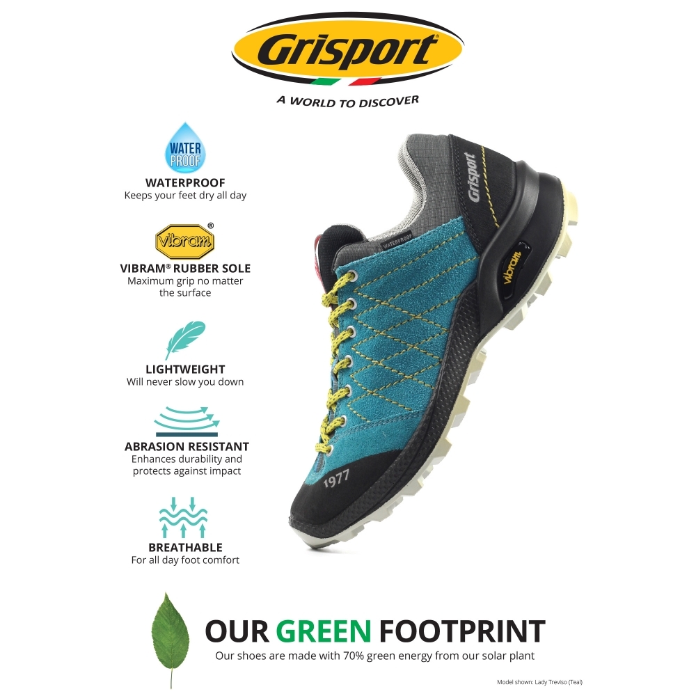 photo of Grisport lady treviso all grip walking shoe pale blue