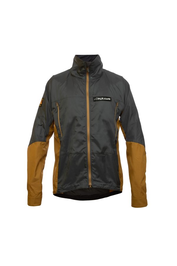 photo of Paramo mens velez windproof jacket dark grey cumin
