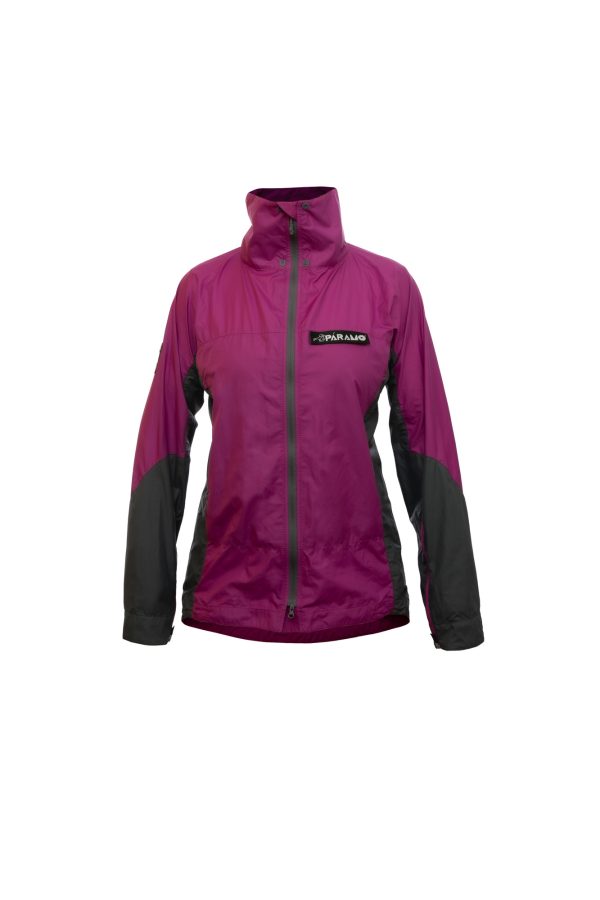photo of Paramo womens velez windproof jacket foxglove
