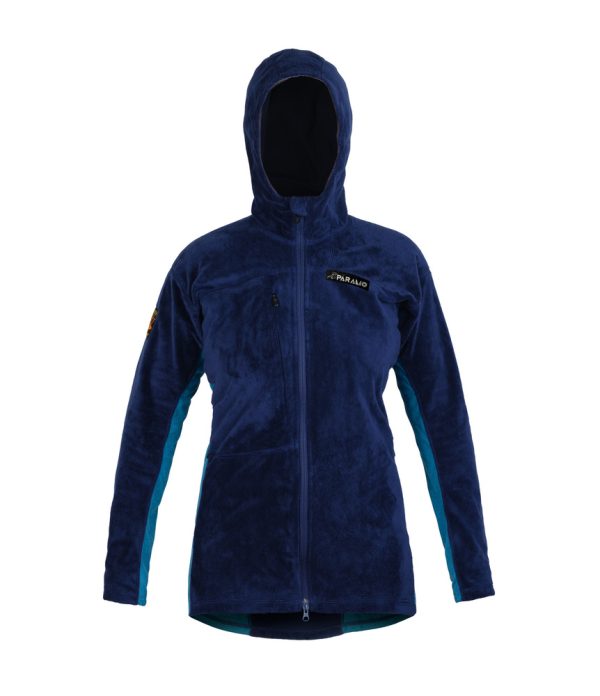 photo of Paramo womens venture plus fleece jacket midnight neon