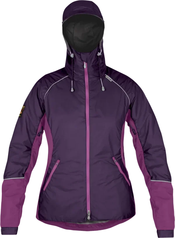 photo of Paramo womens andina jacket elderberry foxglove