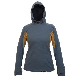 photo of Paramo womens velez grid indigo cumin