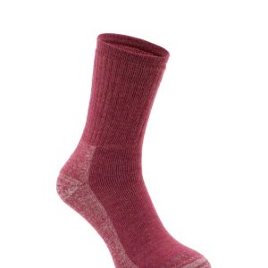 photo of Silverpoint Alpaca Merino Hiker sock raspberry