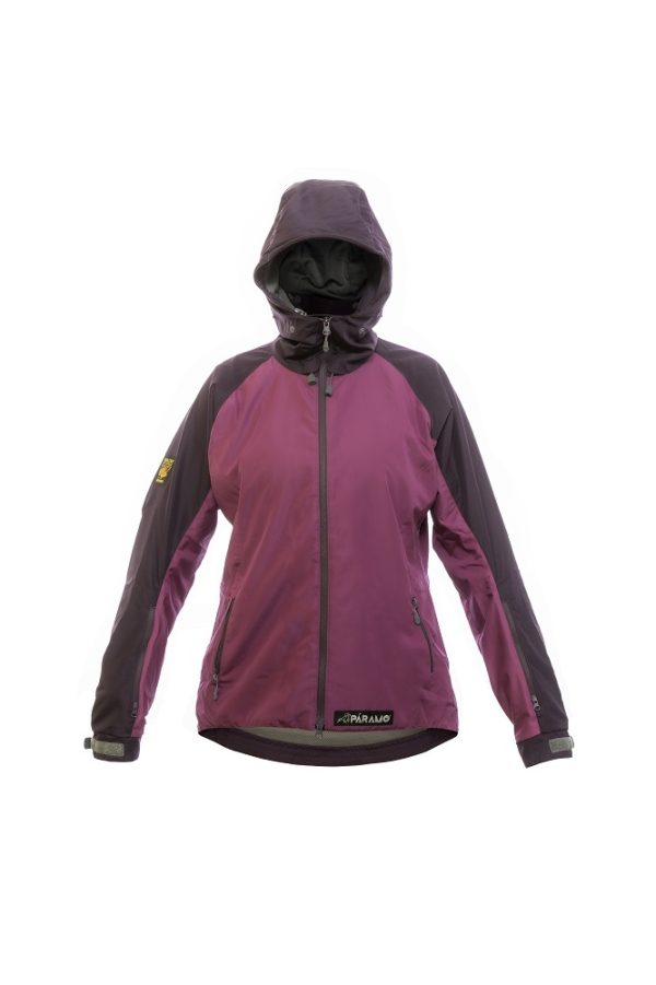 photo of Paramo Caminata Jacket Womens Foxglove Eldeberry BACK