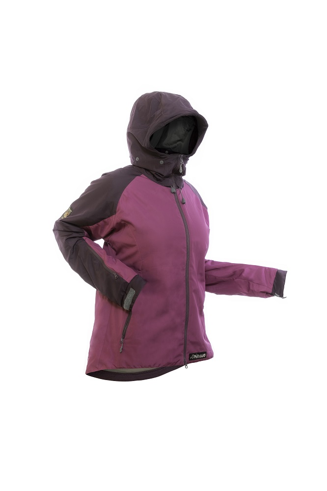 photo of Paramo Caminata Jacket Womens Foxglove Eldeberry BACK