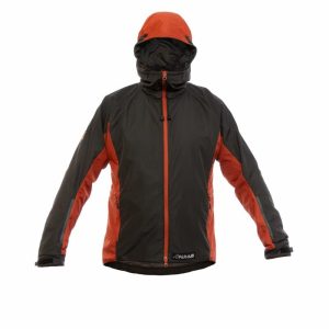 Paramo Men's Caminata Jacket - dark grey/outback red