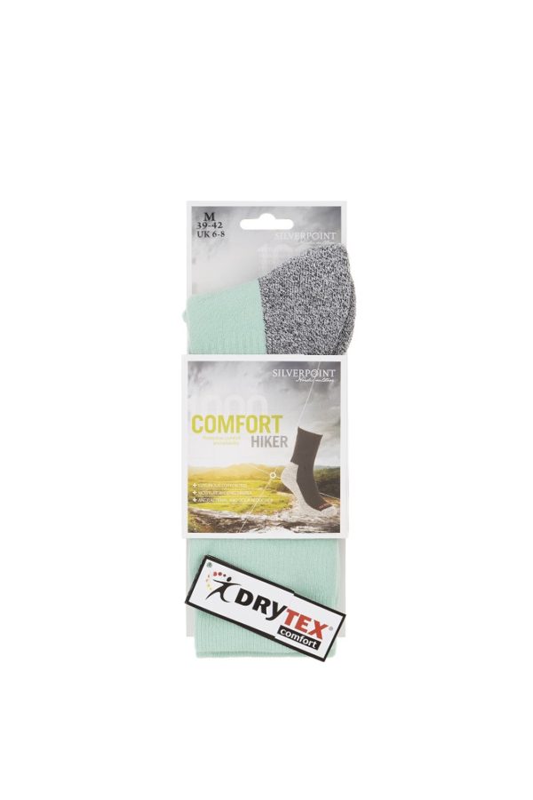 Silverpoint Comfort Hiker Sock mint - 3 for 2 - Image 2