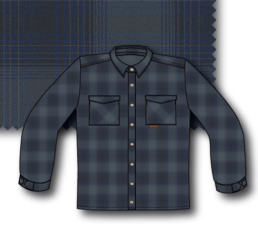 photo of Mens Katla Rock Plaid Check