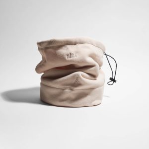 photo of vaga-fleece-neck-gaiter-ecru