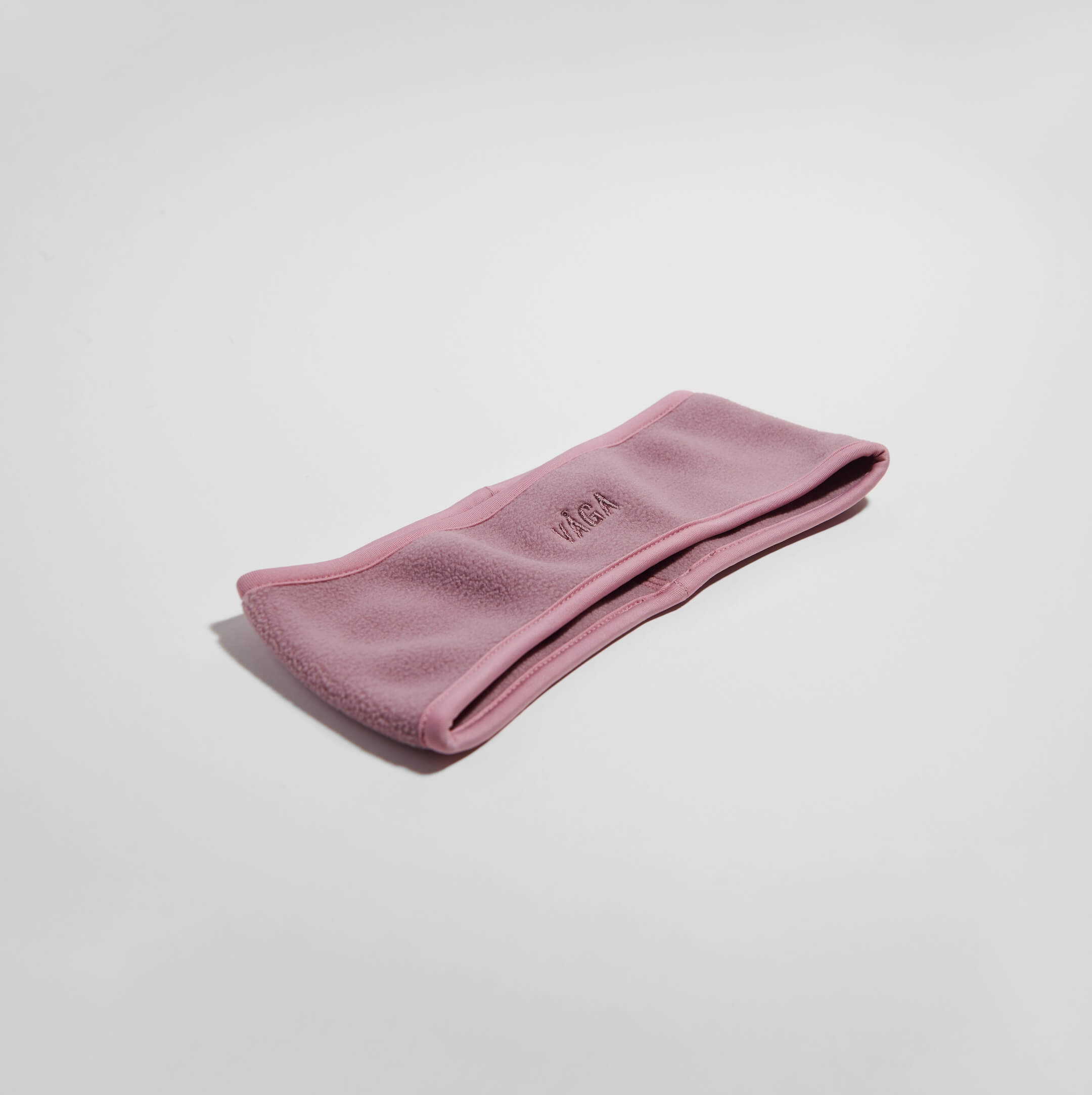 photo of vaga-fleece-running-headband-dusky-rose