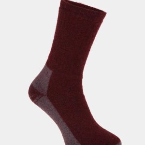 Vicuna Fully Cushioned Sock - red