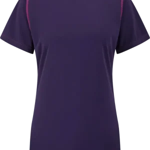 Paramo Womens Cambia Short Sleeve Crew Neck - elderberry