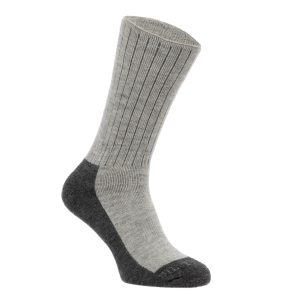 photo of Silverpoint Soft Top Grey merino sock