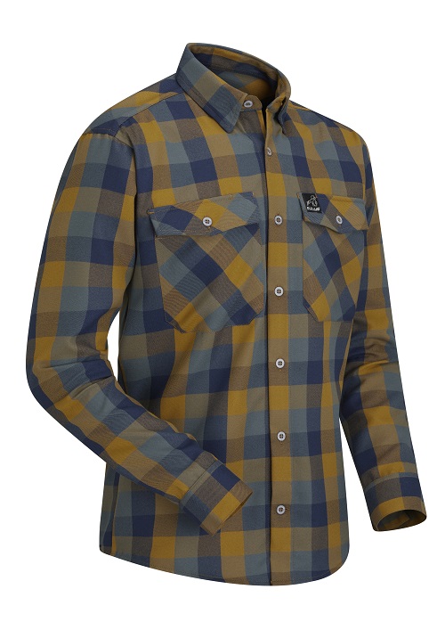 photo of Paramo mens katla shirt indigo