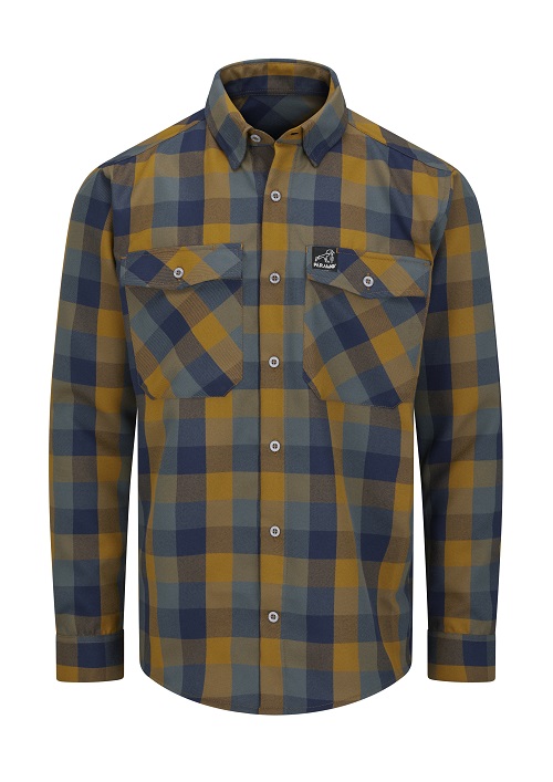 photo of Paramo mens katla shirt indigo