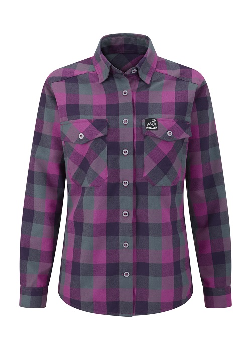 photo of Paramo womens Katla shirt foxglove front