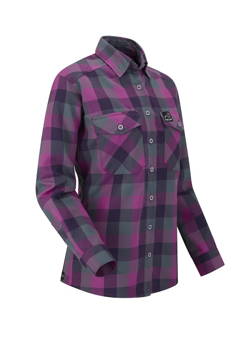 photo of Paramo womens katla shirt foxglove